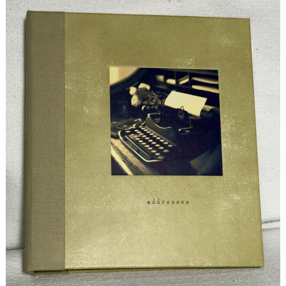 Hallmark Stories Refillable Address Book Binder Organizer, MPN RA5154